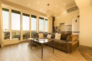 Un lugar para sentarse en Wonderful penthouse in centr of Chisinau