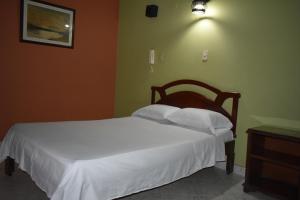 Postel nebo postele na pokoji v ubytování LA POSADA DEL VIAJERO