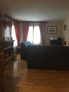 Posezení v ubytování Çò dera Piusa + 34 fotografií