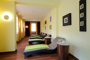 Voodi või voodid majutusasutuse Johannesbad Hotel Phönix toas