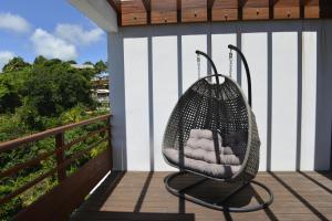 Ban công/sân hiên tại Villa Hélèna B&B