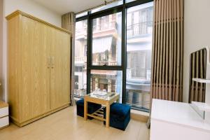 Postel nebo postele na pokoji v ubytování Tuan Anh Hotel