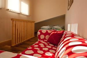 Cama o camas de una habitación en Haus Anneliese