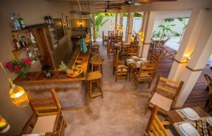 Istumisnurk majutusasutuses Clove Island Villas & Spa
