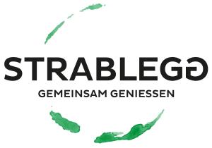 un logotipo para el sistema germano germangiano Stradaiger en Winzerhof Strablegg, en Großklein