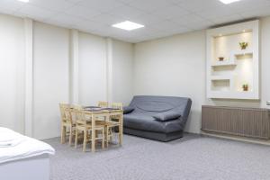 Posezení v ubytování hi Hostel