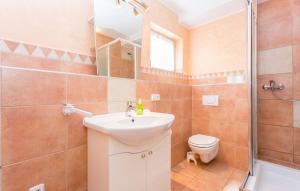 Kúpeľňa v ubytovaní Apartmani Andreas + 37 fotografií