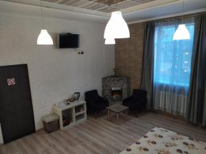 TV a/nebo společenská místnost v ubytování Mini Hotel na Gasheka