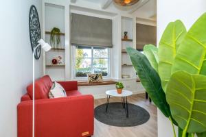 Posezení v ubytování De Herberg Appartementen