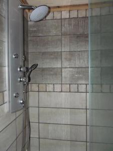 Chalet l'aubépine résidence B&B的一间浴室