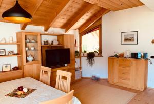 A television and/or entertainment centre at Apartment HaNiLe