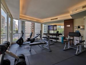 Γυμναστήριο ή/και όργανα γυμναστικής στο Sodeco Suites