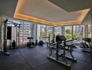 Γυμναστήριο ή/και όργανα γυμναστικής στο Sodeco Suites
