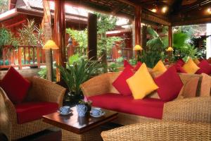 Posezení v ubytování Angkor Village Hotel - Small Luxury Hotels of the World