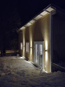 Gårdshuset om vinteren