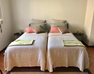Posteľ alebo postele v izbe v ubytovaní Estrelícia