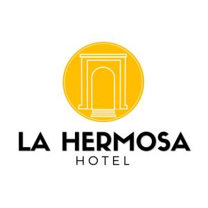 Logotypen eller skylten för hotellet