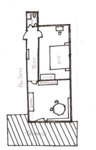 План на етажите на Gästehaus Glücksgrat