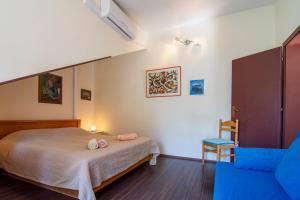 Postel nebo postele na pokoji v ubytování Apartments Mari - peaceful and quiet location