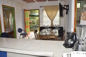 Nirvana House Calima Darien的厨房或小厨房