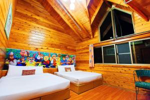 Katil atau katil-katil dalam bilik di Master Bear Resort