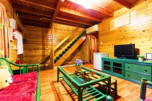 TV a/nebo společenská místnost v ubytování Master Bear Resort