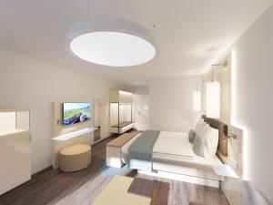 Televisyen dan/atau pusat hiburan di Hotel Windjammer