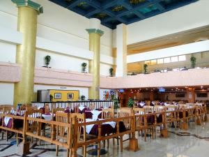 A restaurant or other place to eat at Sharm Holiday Resort