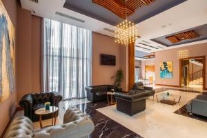 Posezení v ubytování Horizont Hotel Tbilisi