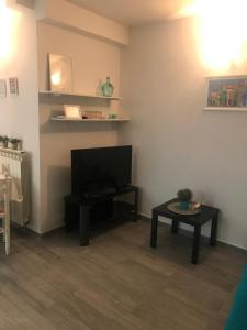 TV a/nebo společenská místnost v ubytování Appartmanhaus Kala II