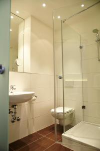 Koupelna v ubytování Hotel Prinzregent