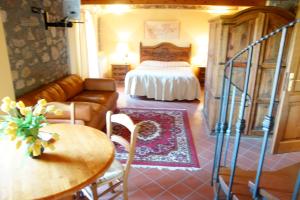 Postel nebo postele na pokoji v ubytování Locanda Ristorante Gavarini