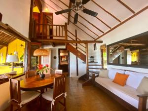 Χώρος καθιστικού στο Bahia Beach House