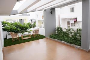 Zahrada ubytování Swarna Sudarshan Service Apartments Sholinganallur