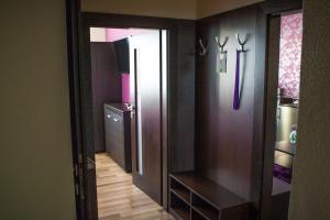 Koupelna v ubytování Hotel Hokejka