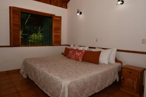 Cama o camas de una habitación en Hacienda Baru