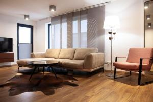 Posezení v ubytování IchZeit Aparthotel