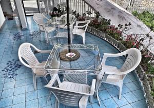 Balkón nebo terasa v ubytování Hotel Europa