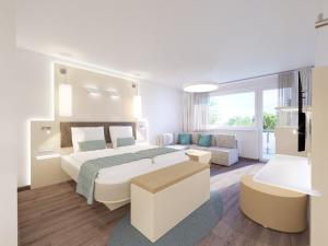 Katil atau katil-katil dalam bilik di Hotel Windjammer