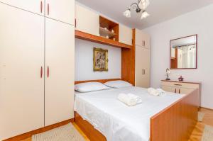 Posteľ alebo postele v izbe v ubytovaní Apartment Buksa