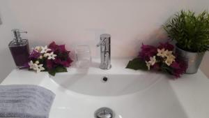 A bathroom at Plaza San Marcos CASCO HISTORICO