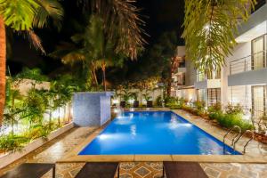 Bazén v ubytování Miranda Beach Resort Baga nebo v jeho okolí