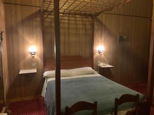 Posteľ alebo postele v izbe v ubytovaní Hotel Ficocle
