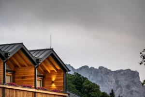 Üldine mäevaade või majutusasutusest Hotel garni Kranzbichlhof pildistatud vaade