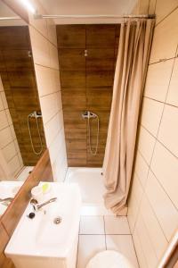 Kylpyhuone majoituspaikassa Noclegi u Gabrysi