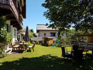 Zahrada ubytování Villa Zeppelin - App Bergkristall