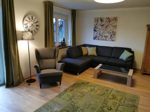 Uma área de estar em Haus Pierzinger