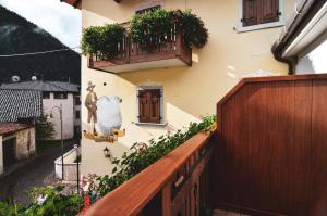 Balkón alebo terasa v ubytovaní Albergo Alla Costa