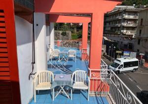 Balkón nebo terasa v ubytování Hotel Europa