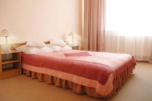 Ein Bett oder Betten in einem Zimmer der Unterkunft Hotel Accademia